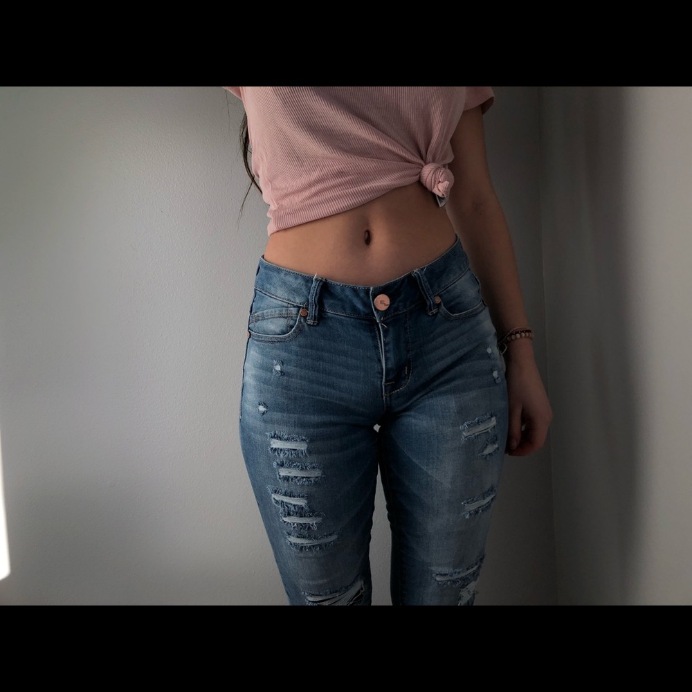 Nordstrom “1822 Denim” Ripped Jeans